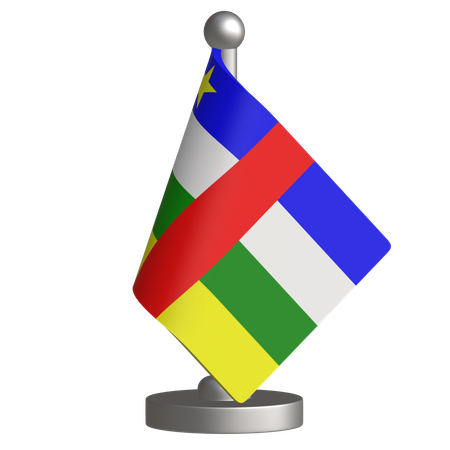 Central African Republic  3D Icon