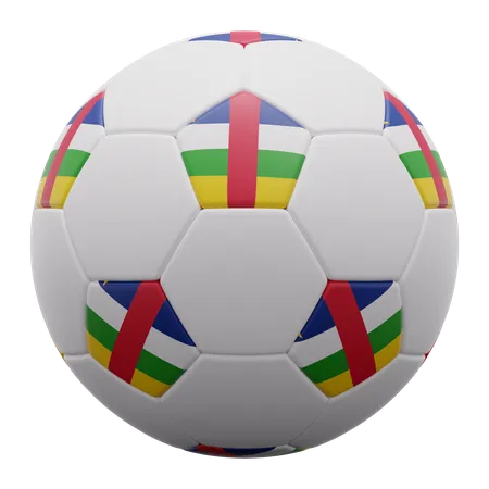 Central African Republic Ball  3D Icon