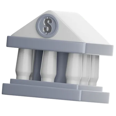 Central Bank  3D Icon