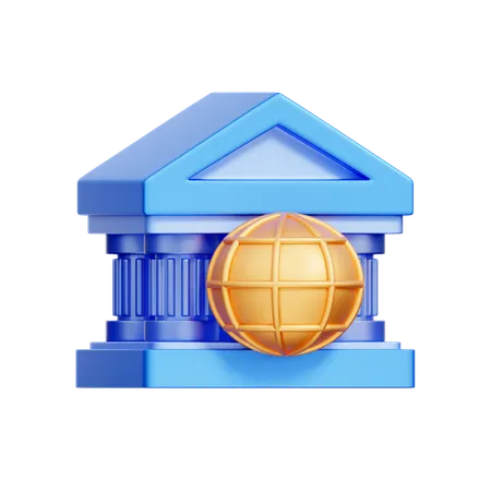 Central Bank  3D Icon
