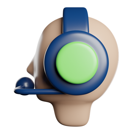 Central de Atendimento  3D Icon