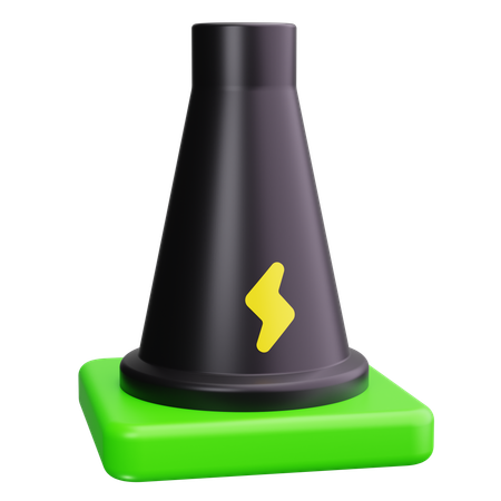 Centrale électrique  3D Icon