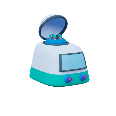 Medical Centrifuge 3 D Icon 3D Icon