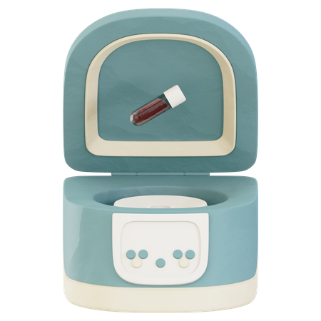 Centrifuge Blood  3D Icon