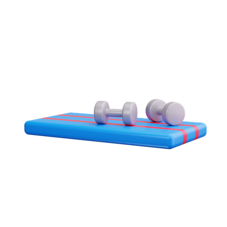 Gimnasio  3D Icon