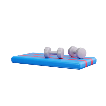 Gimnasio  3D Icon