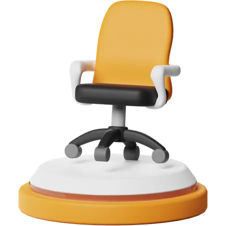 CEO Chair  3D Icon