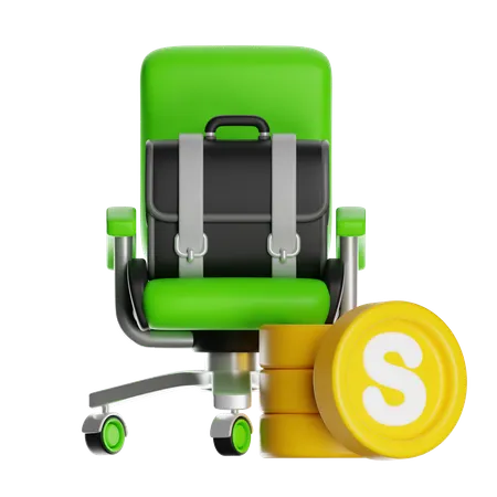 Ceo Earning  3D Icon