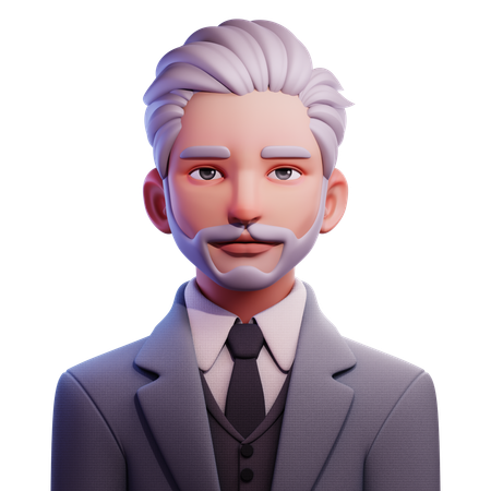 CEO Visionary  3D Icon