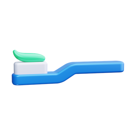 Cepillo de dientes  3D Icon