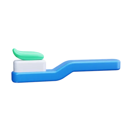 Cepillo de dientes  3D Icon