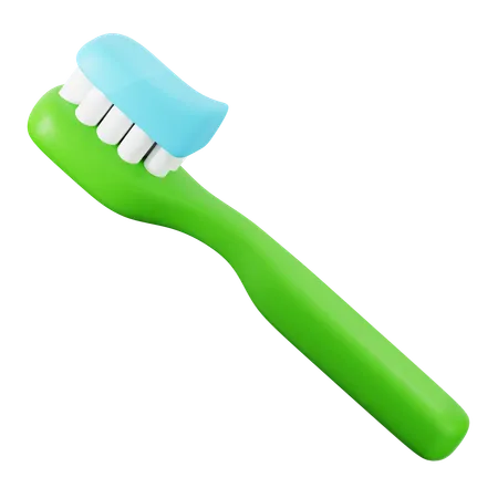 Cepillo de dientes  3D Icon