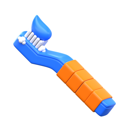 Cepillo de dientes  3D Icon