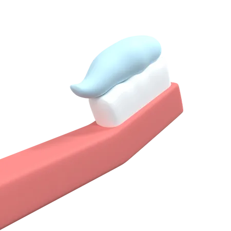 Cepillo de dientes  3D Icon