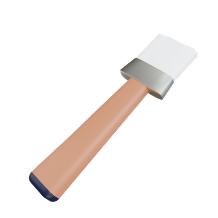 Cepillo de pintura  3D Icon