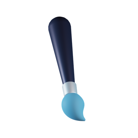 Cepillo de pintura  3D Icon