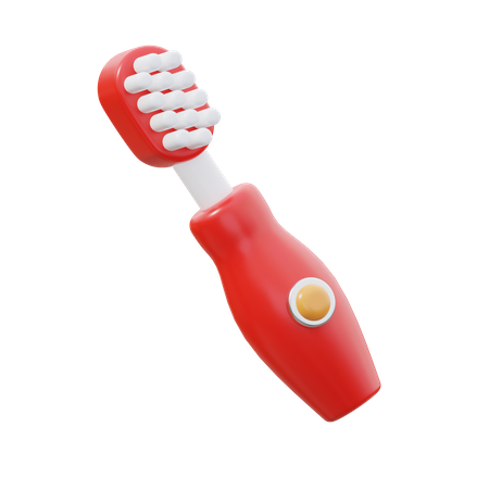 Cepillo de dientes electrónico  3D Icon