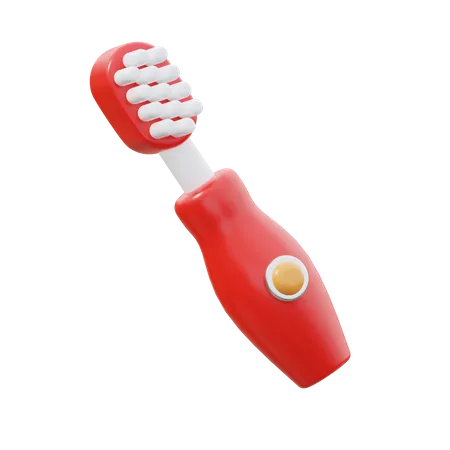 Cepillo de dientes electrónico  3D Icon