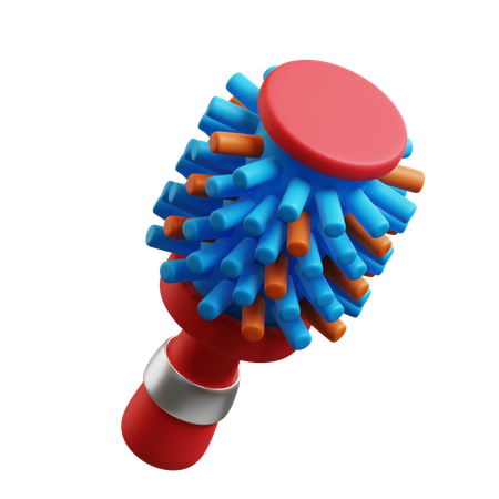 Cepillo de pelo  3D Icon