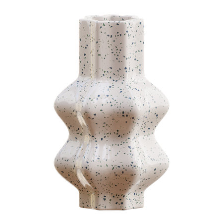 Ceramic Flower Vase  3D Icon