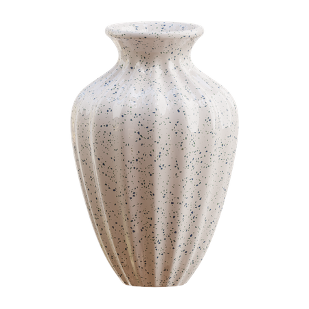 Ceramic Flower Vase  3D Icon