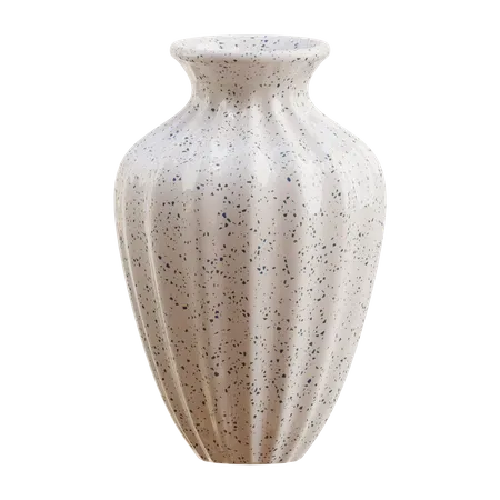 Ceramic Flower Vase  3D Icon