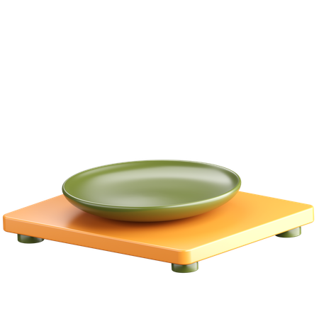 Ceramic Plate  3D Icon