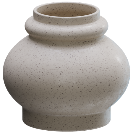 Ceramic Pot  3D Icon