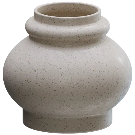 Ceramic Pot  3D Icon