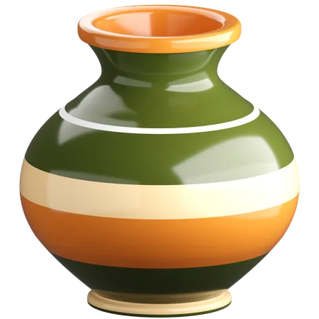 Ceramic Pot  3D Icon