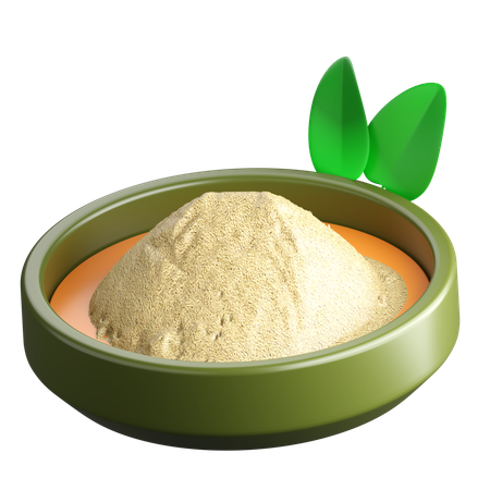 Ceramic Powder  3D Icon