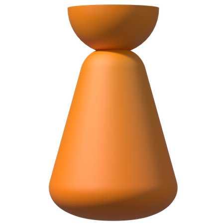 Ceramic Vase 3D Illustration