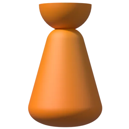 Ceramic Vase  3D Illustration