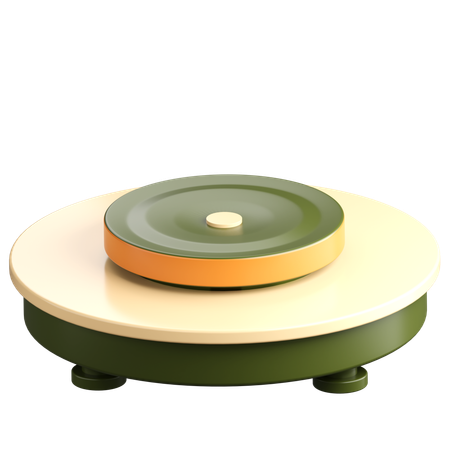 Ceramic Wheel  3D Icon