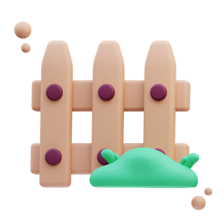 Cerca de ganden  3D Icon