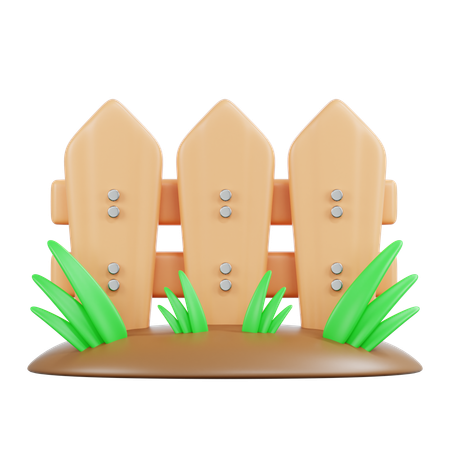 Cerca de Jardim  3D Icon