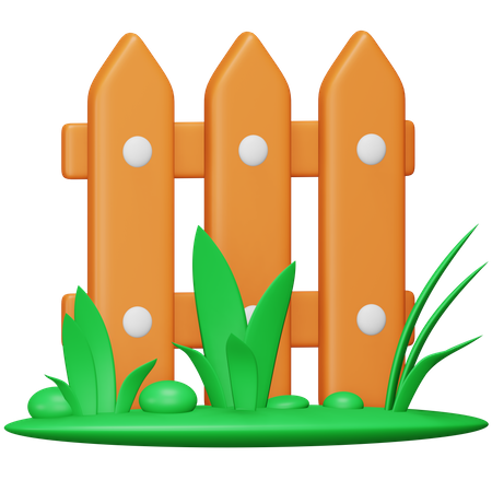 Cerca de Jardim  3D Icon