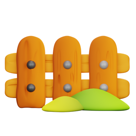 Cerca de Jardim  3D Icon