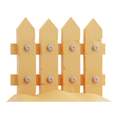Cerca de Jardim  3D Icon