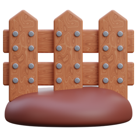 Cerca de Jardim  3D Icon