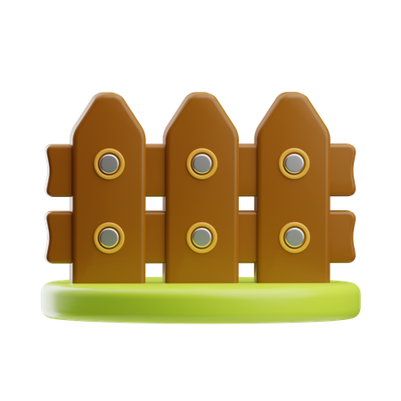 Cerca de Jardim  3D Icon