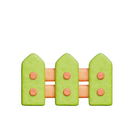 Cerca de Jardim  3D Icon