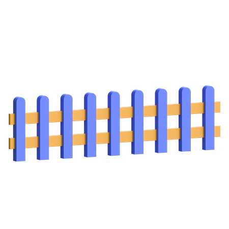 Cerca de jardinagem  3D Icon