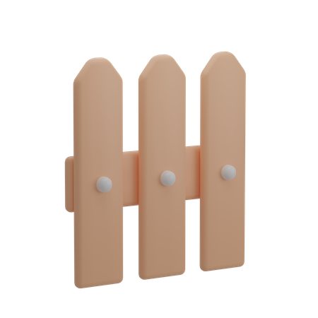 Cerca de jardinagem  3D Icon