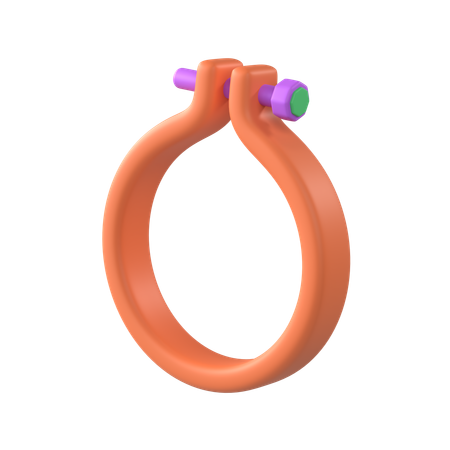 Cercle à broder  3D Icon