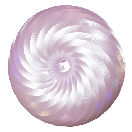 Cercle abstrait  3D Icon