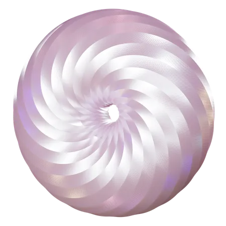 Cercle abstrait  3D Icon