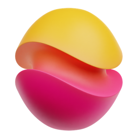 Cercle abstrait  3D Icon