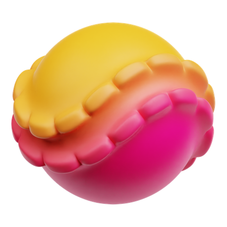 Cercle abstrait  3D Icon