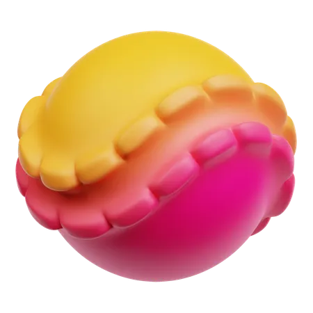 Cercle abstrait  3D Icon